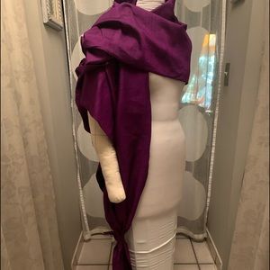 SOLD…Purple Silk Stole